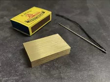 Matchbox Penetration by J.C Magic Illusions Gimmick Magic Tricks Mentalism Fun