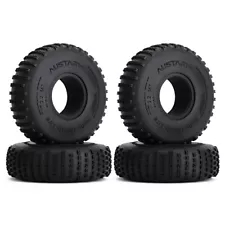 INJORA 2.2" Rock Buggy Bully Competition Pin Tires for 1/10 RC Crawler,142*40mm