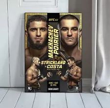 UFC 302 Makhachev Vs Poirier, Sean Strickland Vs Paulo Costa June 1 2024 Poster