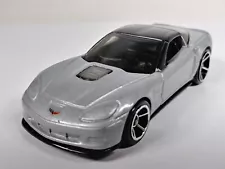 '09 Corvette ZR1 Hot Wheels 2008 New Models #9 Metallic Gray OH5 1:64 Loose