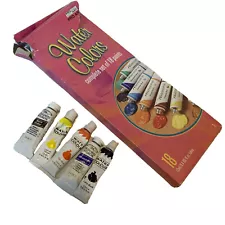 Pro Art Watercolors Set Of 18 Paints Plus 5 Extra Paints 12 ml Tubes