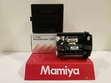 Mamiya 645 PRO TL / PRO / SUPER / M645 ( 220 FILM INSERT ) new with case in box