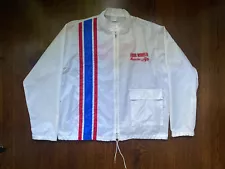 Vintage Four Wheeler Magazine Mechanics Windbreaker Jacket Sz XL USA Made 80s