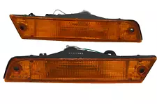 80-90 Fits Toyota Land Cruiser Fj62 Front Parking Lights Set