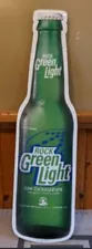 1382----2003 Rolling Rock Green Light bottle sign