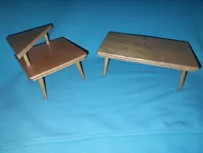 Vintage Strombecker Coffee & End Table For Vogue Ginny Muffie Betsy McCall Doll