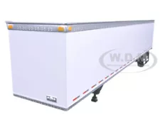 53 FOOT TRAILER WHITE FOR 1/50 SCALE MODELS DIECAST BY FIRST GEAR 50-3374