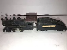 Unbranded Steam Locomotive AND TENDER -Does Not Run