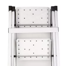 Step Ladder Folding 3 Steps Non Slip Household Handling Equipment White