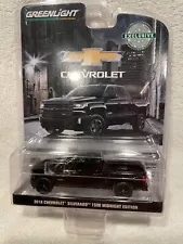 1/64 G.L.. 2018 CHEVY ""MIDNIGHT EDITION"" 1500HD CREW CAB / BLACK/BLK WHLS