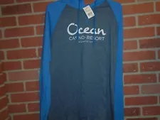 OCEAN CASINO RESORT LONGSLEEVE HOODIE TSHIRT SIZE LARGE NEW WITH TAGS-SALE ITEM