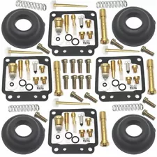 4SET FOR Yamaha XJ650L Turbo Seca 650 1982-1983 Carburetor Repair Kit diaphragm (For: Yamaha XJ650L)