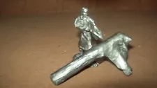 Barzso Treasure Chest , Never offered for sale before pewter Indian Camp figures