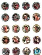 Jurassic Park complete set of 54 pogs by SkyBox