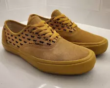 Vans Syndicate 2015 Wtaps Authentic S Wings Yellow Gold Men's size 9.5 Defcon