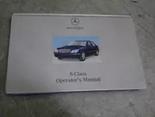 00 - 06 Mercedes S55 S430 S500 S600 Owner's Manual 2002 (For: 2004 Mercedes-Benz S500 4Matic)