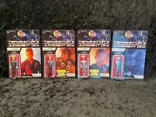 Reaction Terminator 2 T-1000 Lot (x4) - 3 Exclusives, sealed/unpunched