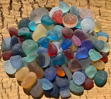 Genuine English Sea Glass Gorgeous JQ Rare Rainbow Tinies & Chips Lot