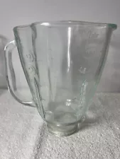 Oster Blender Jar Clasic Series 16 Speed Blender Clover Pitcher Only