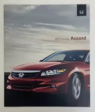 OEM 2012 Honda Accord Sales Brochure Catalog Sedan LX LX-P/SE EX EX-L Coupe V6