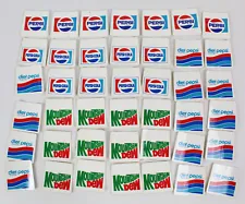 (42) Vintage Pepsi & Diet Cola, Mountain Dew Vending Machine Stickers Decals