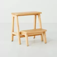 Wood Kitchen Step Stool Natural - Hearth & Hand with Magnolia