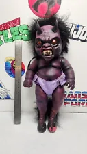 OOAK Purple Demon doll handmade by Terry Cruikshank