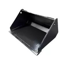 AGT 45" Bucket Without Teeth for Mini Skid Steer Toothless Bucket in Stock USA