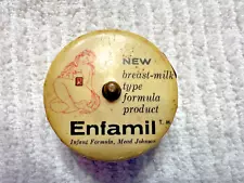 Enfamil Mead Johnson Baby Formula Advertising Tape Measure 1950's / 1960's Era