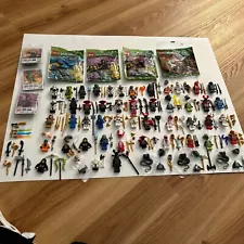 Massive Lego Ninjago Minifigure Lot 50+ Cole Kai Jay Zane Lloyd Nya Wu villains