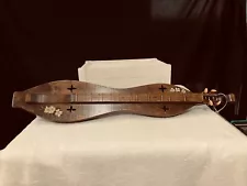 Beautiful Vintage Dulcimer Handmade 4 String Wood Instrument - never played