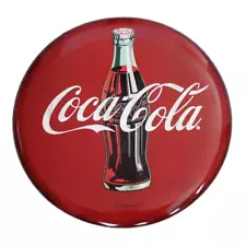 coca cola button sign for sale