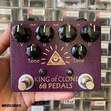 68pedals King of Clone Overload Single Effects Pedal Analog Man King of Tone