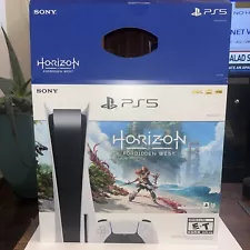 Ps5 Console Box Horizon Forbidden West Edition, BOX ONLY With Inserts