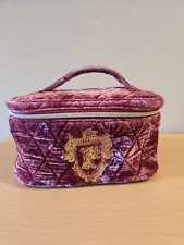 Pottery Barn Teen Harry Potter Velvet Train Case Makeup Bag Gryffindor