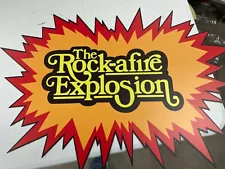 The Rock-afire Explosion (Showbiz Pizza Place) Metal Sign - 16"x23" New