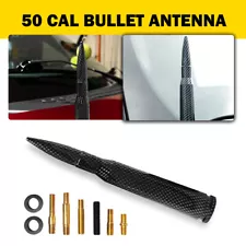 50 CAL Carbon Fiber BULLET ANTENNA For CHEVROLET SILVERADO 1500/2500/3500/SIERRA (For: 1994 Ford F-250)