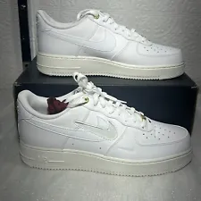 Nike Air Force 1 '07 PRM Join Forces DQ7664-100 White Size M 12 W 10.5 Unisex