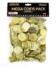 KINREX Plastic Gold Coins - Great For Kids Toddlers Games Teachers St. Patrick's