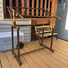 Vintage Weaving Tapestry Loom Floor Stand Model 353 . Germany. For Restoration.