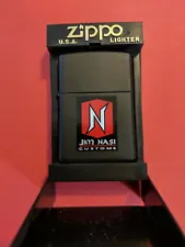 JIM NASI CUSTOMS ZIPPO Lighter in Zippo holder
