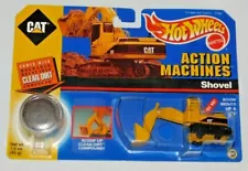 HOT WHEELS CAT ACTION MOVERS SHOVEL WITH REUSEABLE DIRT NEW IN PACKAGE