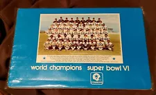 1971 DALLAS COWBOYS NFL CHAMPIONS SUPER BOWL VI TEAM PHOTO SET