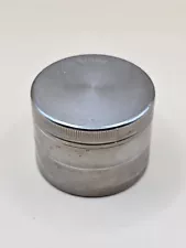 SHARPSTONE-Silver Hard Top Tobacco-Herb Grinder! 2.0" / 4 Peice!