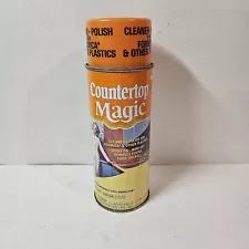 Vintage Countertop Magic 13 oz Formica Laminate Cleaner Polisher Full