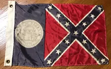 Vintage Georgia State flag