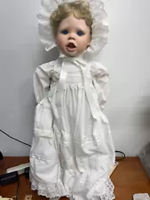 Virginia Turner-Breanna Porcelain Christening Doll. #44/75 30"#VT005