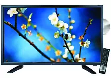 22" Supersonic 12 Volt AC/DC LED HDTV with DVD Player, USB, SD Card Reader, HDMI