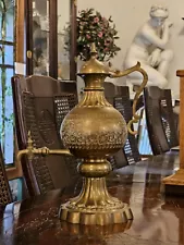 Vintage Turkish Brass Samovar