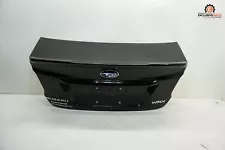 2015-21 Subaru WRX OEM AWD Rear Trunk Deck Lid Shell Cover Panel Black ASSY 1108